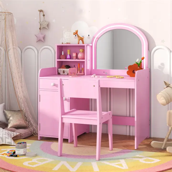 Little Star Vanity Table - Pink