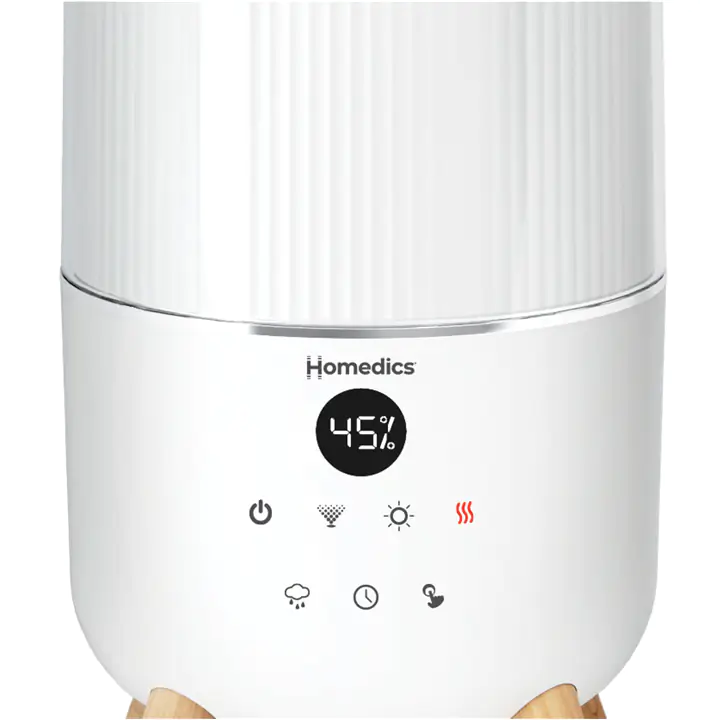 Homedics 360° Deluxe Warm & Cool Mist Top Fill Ultrasonic