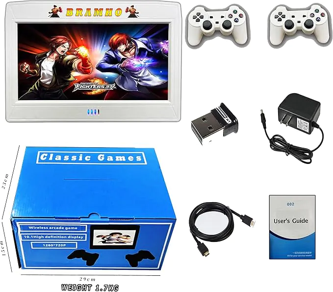 Pandora Box 26800 in 1 Portable Game Console,10inch 1280x720P Display