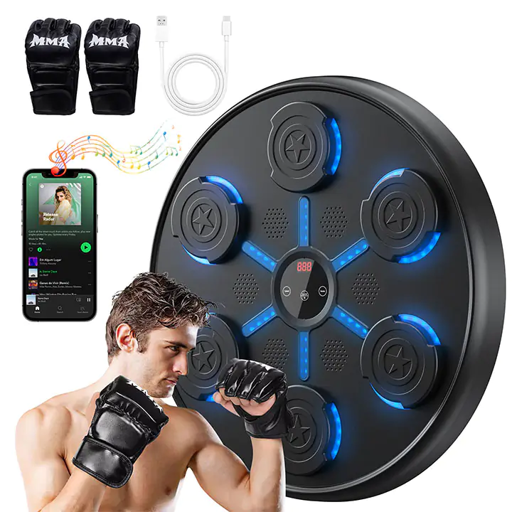 IMFIT Music Boxing Machine with gloves