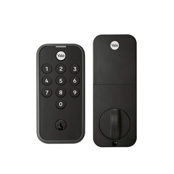 Yale Code Keypad Deadbolt - Black Suede