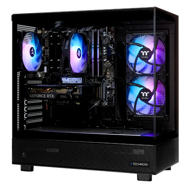 TECHNOID Gaming PC (RTX 5070 - AMD Ryzen 9 - 32 GB RAM - 1TB SSD)