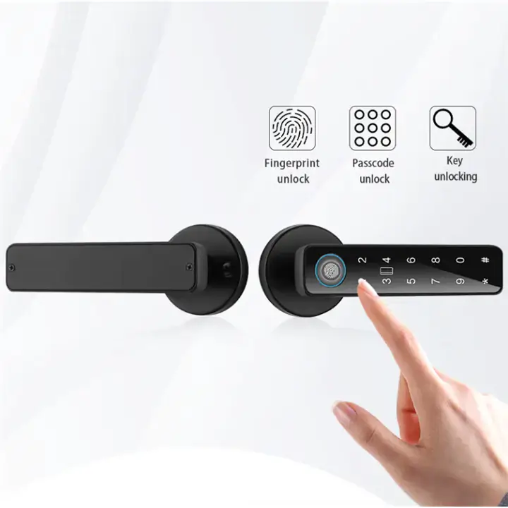 Wireless Biometric Smart Door Lock with Fingerprint, Home Door Lock