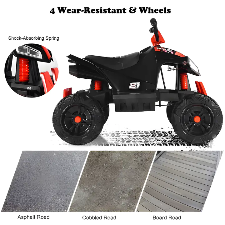 24V Off-Road 4×4 Kids Ride On ATV