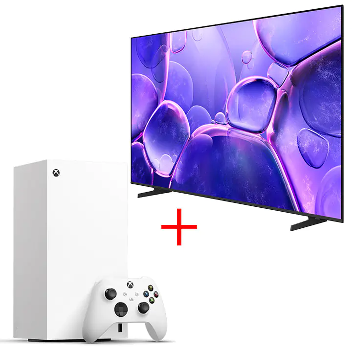 Samsung 65" 4K UHD Smart TV & Xbox Series X Digital 1TB Bundle