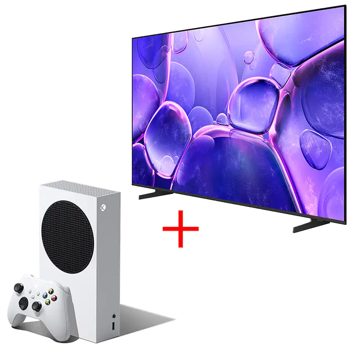 Samsung 65" 4K UHD Smart TV & Xbox Series S Digital 1TB Bundle