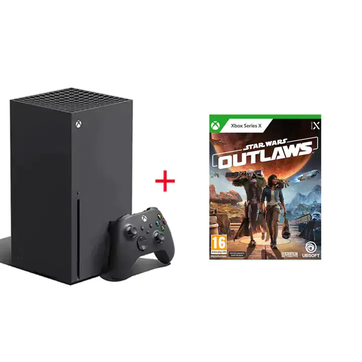 Xbox Series X 1TB Star Wars Outlaws Gaming Bundle