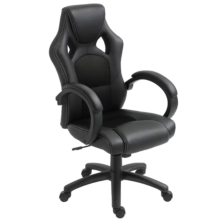 Racing Gaming Chair, Office Chair, Computer Desk Gamer Chair , Black