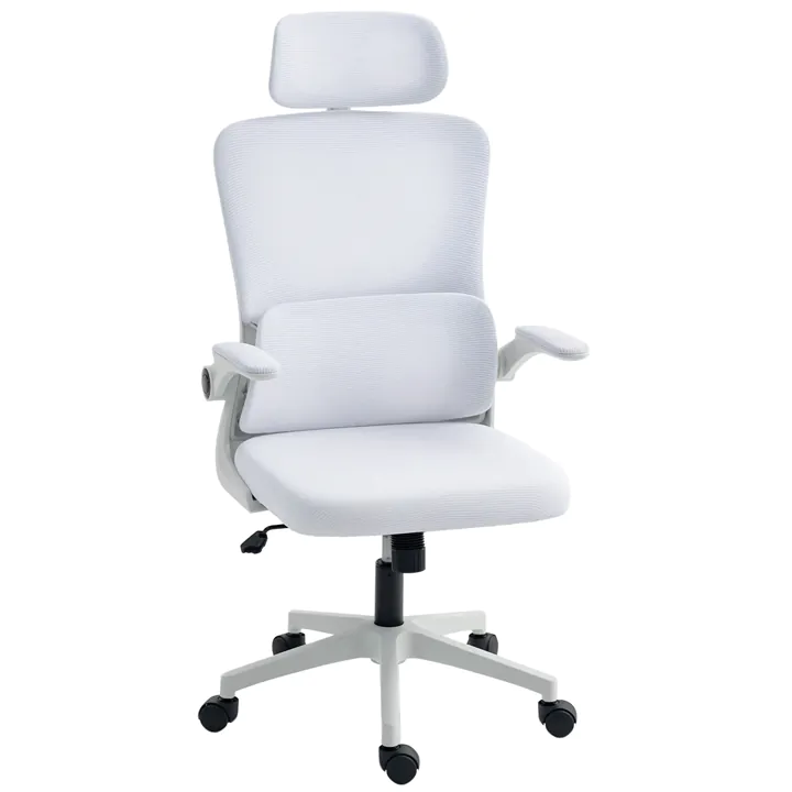 Ergonomic Office Mesh Chair with Adjustable Headrest & Height