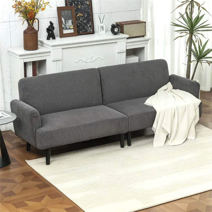 Modern 3-Seater Couch - Gray