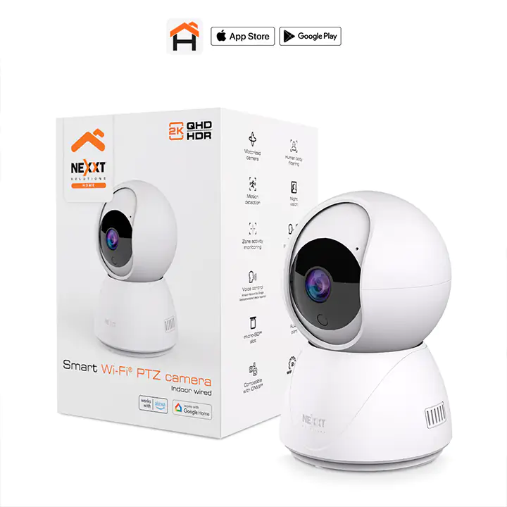 Nexxt Smart Wi-Fi® PTZ Camera - White
