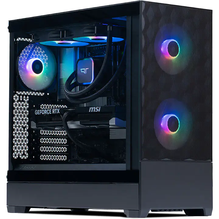 QT Frontier RTX 5060 Ti Gaming Desktop Tower