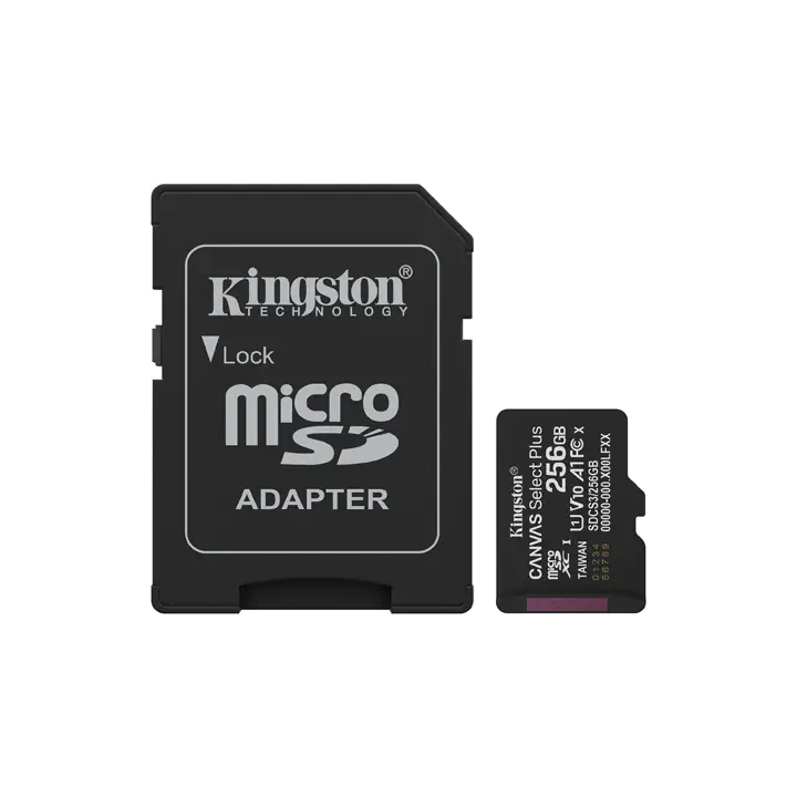 Kingston’s Canvas Select Plus 256GB MicroSD Card