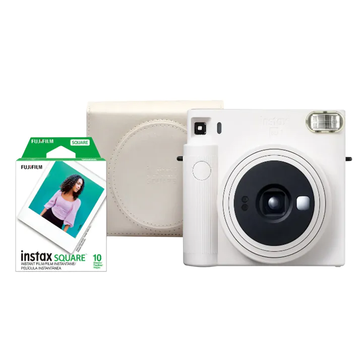 Fujifilm Instax Square SQ1 Camera Kit With Camera Case and Square Film