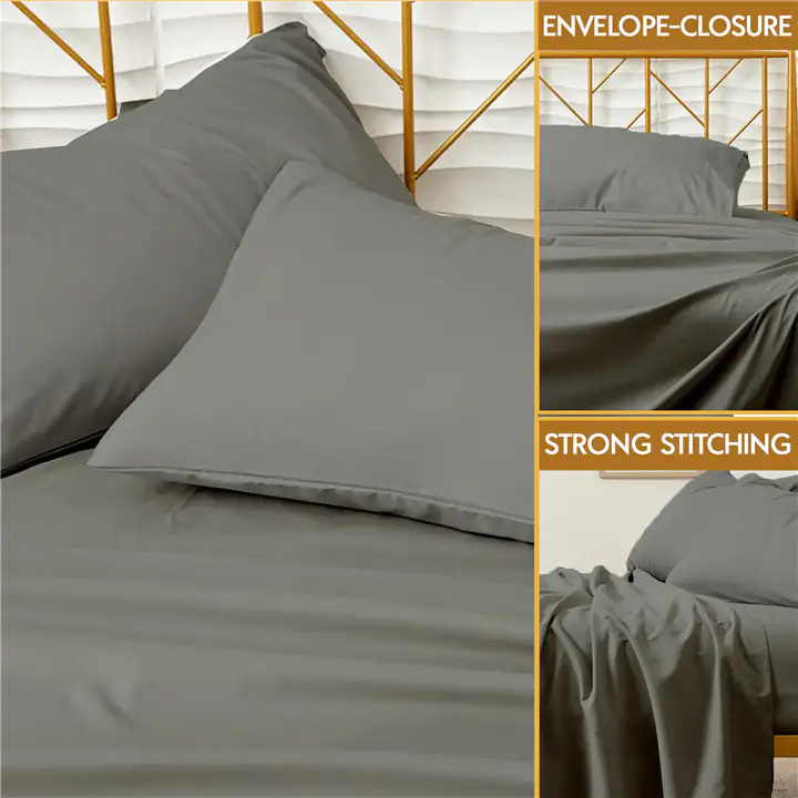 Pillow Top Memory Foam Queen Size Mattress with a Free Bedsheet Set