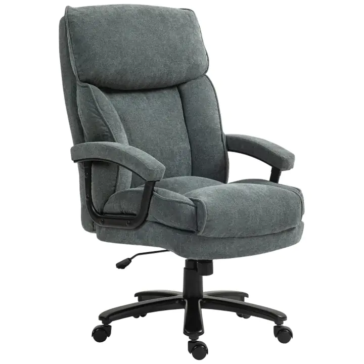 Big and Tall Executive Office Chair, Heavy Duty, Up to 450 lbs., Grey