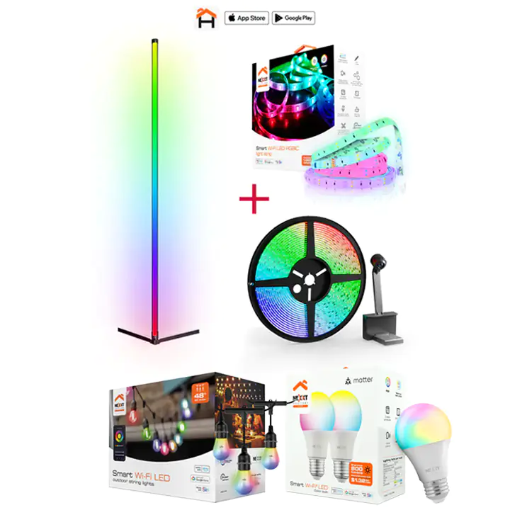 Nexxt Bright Home - Smart lighting Bundle