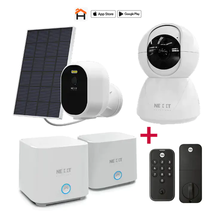 Nexxt Smart Home Security Essentials Bundle