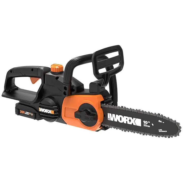 Worx 10" Cordless Chainsaw - Orange