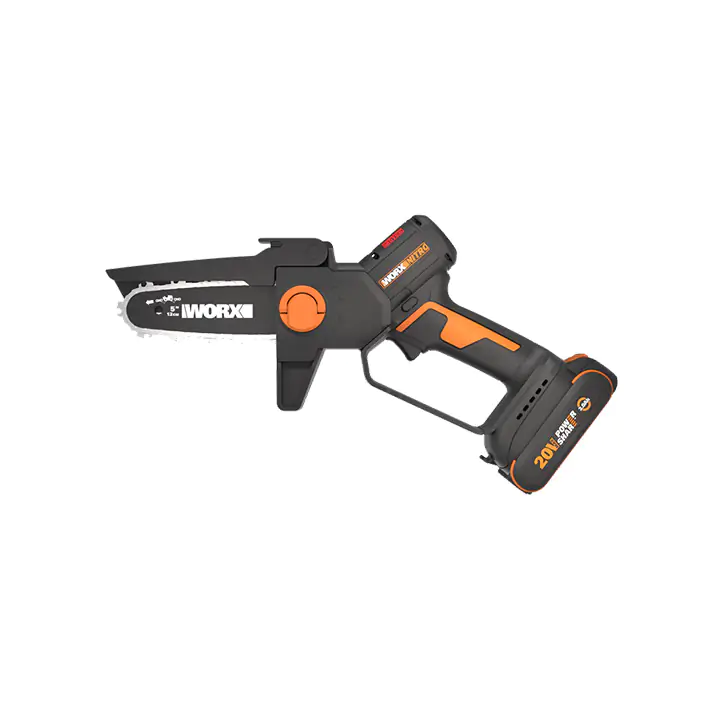 Worx Nitro 20V Brushless 5" Pruning Saw - Orange