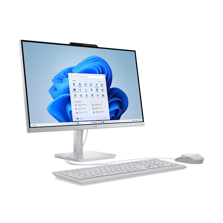 Lenovo 23.8" N100 AIO Desktop - Cloud Grey