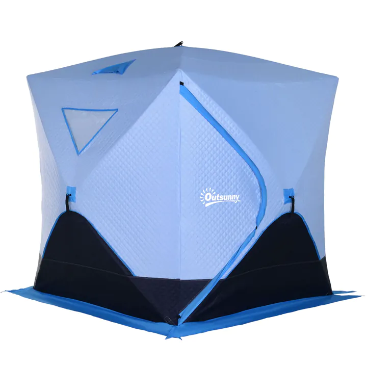 4-Person Pop-up Insulated Ice Fishing Shelter Tent
