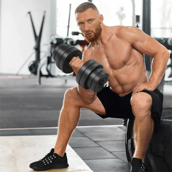 66lb 3 in 1 Adjustable Weights Dumbbell Set