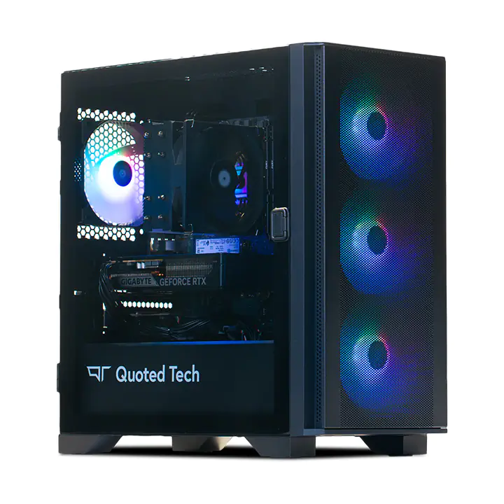 QT Shield Plus RTX 5070 Gaming Desktop Tower 