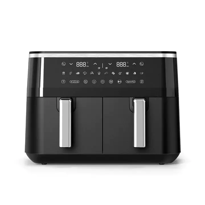 Ultima Cosa Presto Luxe Digital Dual Air Fryer 9L - Black