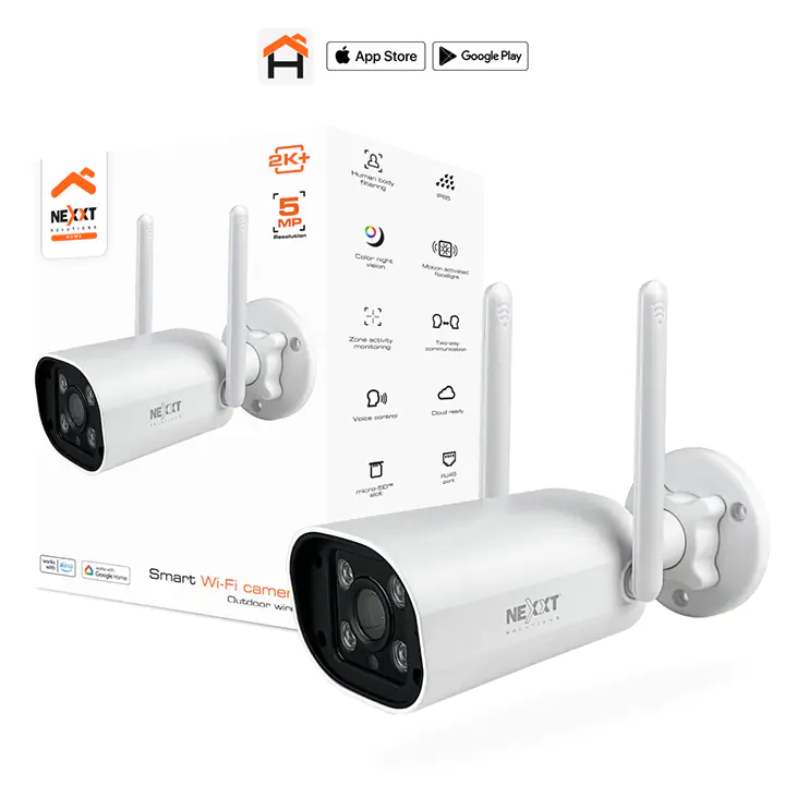 Nexxt Smart Wi-Fi® Outdoor Wired Camera