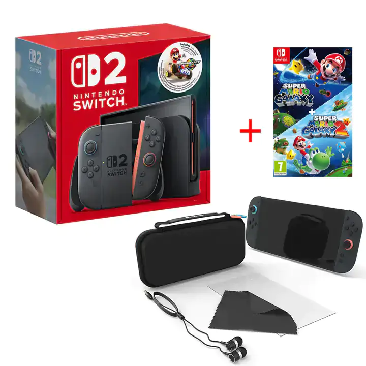 Nintendo Switch 2 Choose Your Game Bundle Two Games and Hyperkin Kit