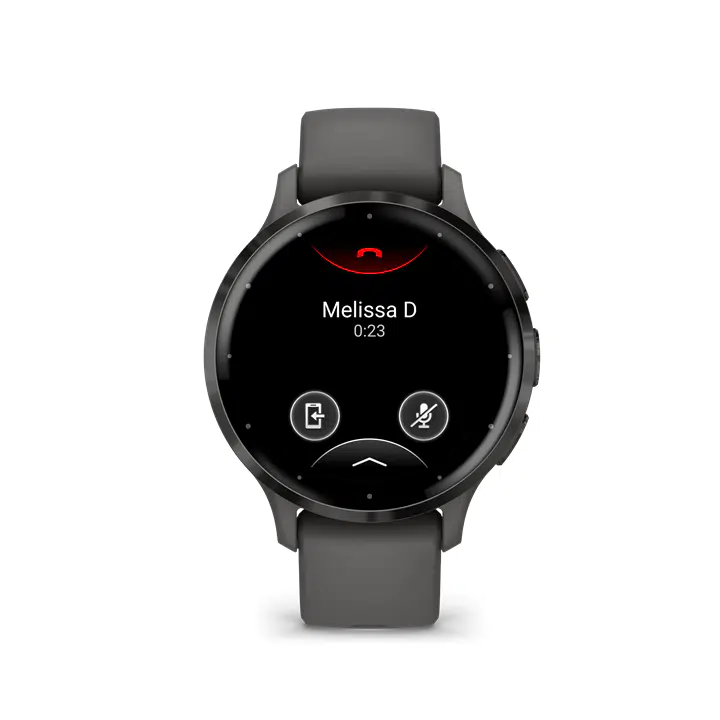 Garmin Venu 3S GPS Smartwatch - 41mm AMOLED, ECG, Black Sesame/Slate
