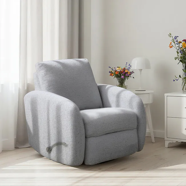 Glider Rocking Recliner Chair - Arctic