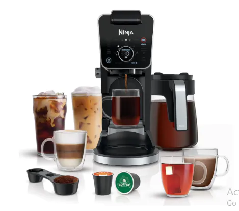 Ninja CFP301C DualBrew Pro Coffee Maker, 12-Cup & Pod