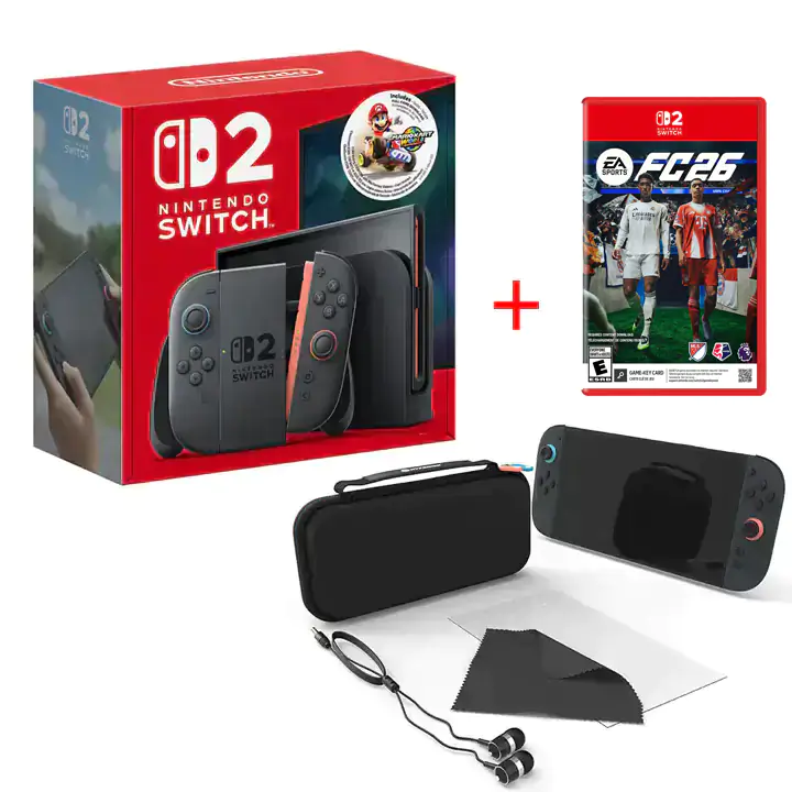 Nintendo Switch 2 Choose Your Game Bundle with FC26 Game