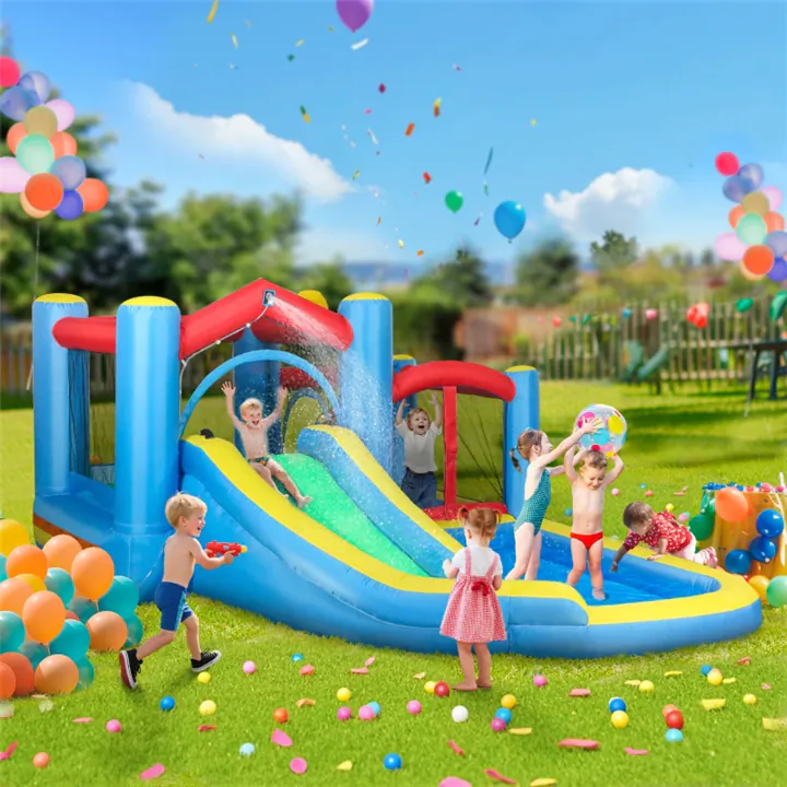 Adventure Splash Kids Inflatable Bounce House