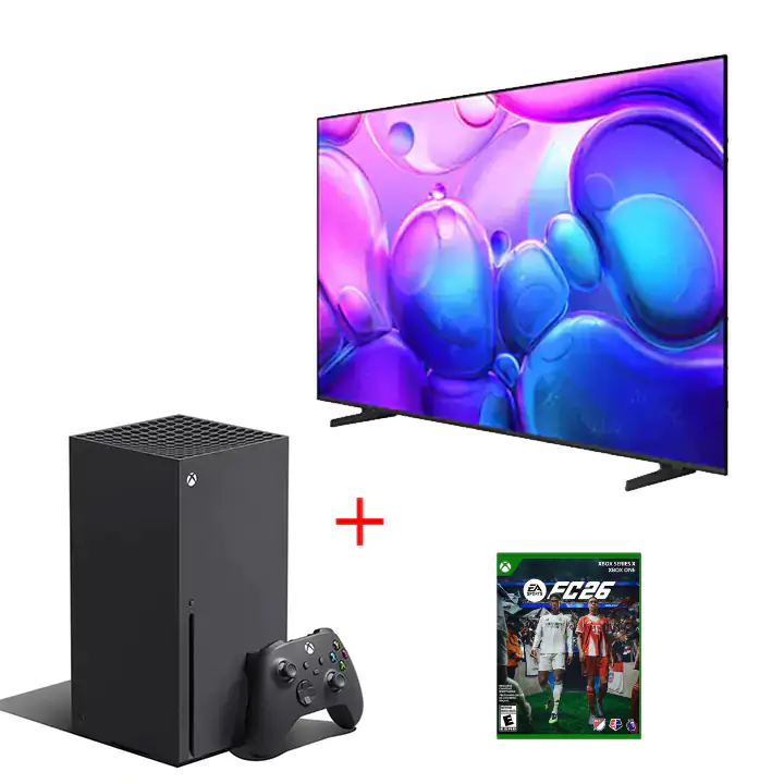 Samsung 65" QLED Q6F 4K Smart TV & Xbox Series X 1TB Bundle with FC26