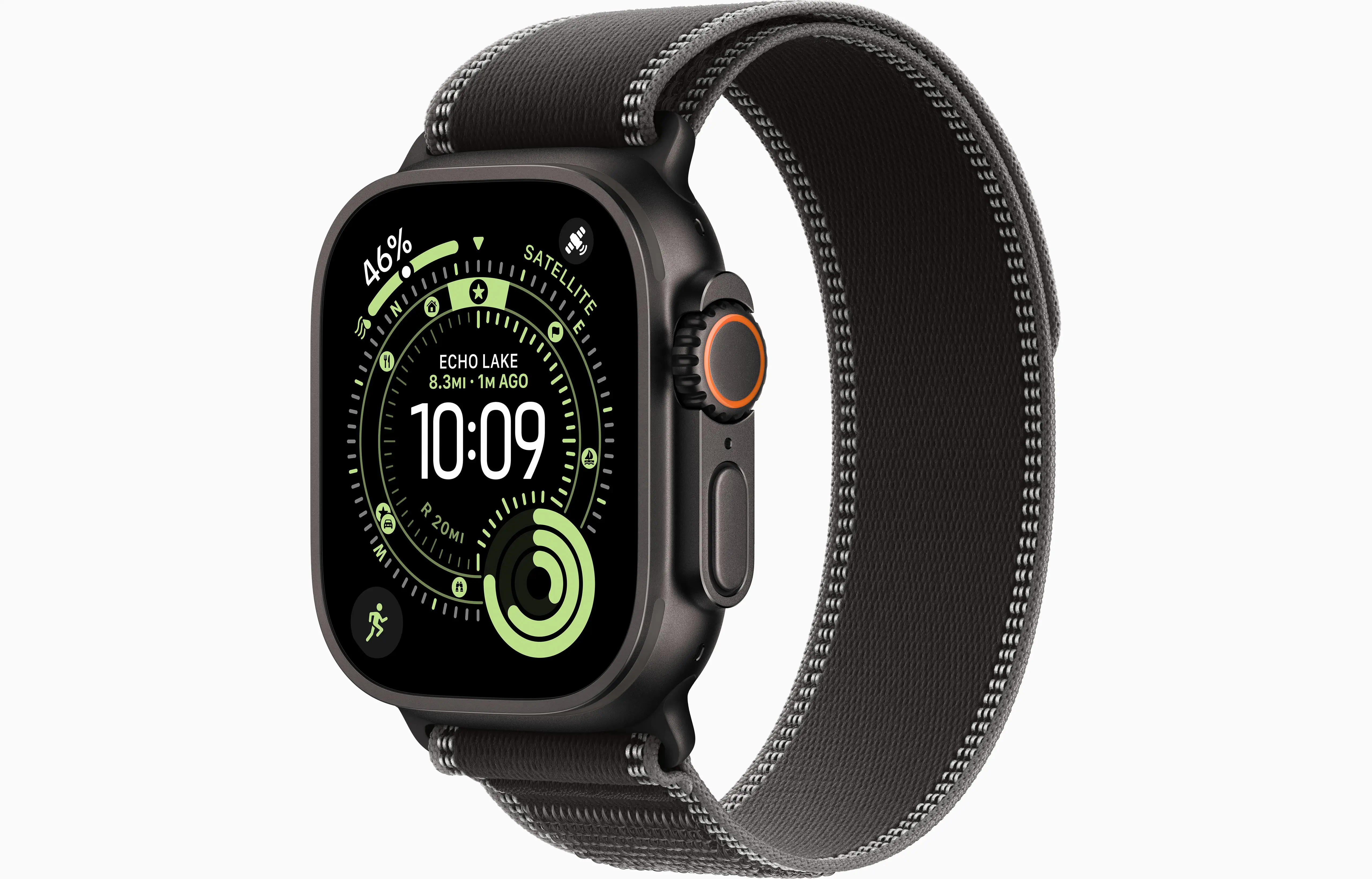Apple Watch Ultra 3 (GPS + Cellular, 49mm) in Black Titanium
