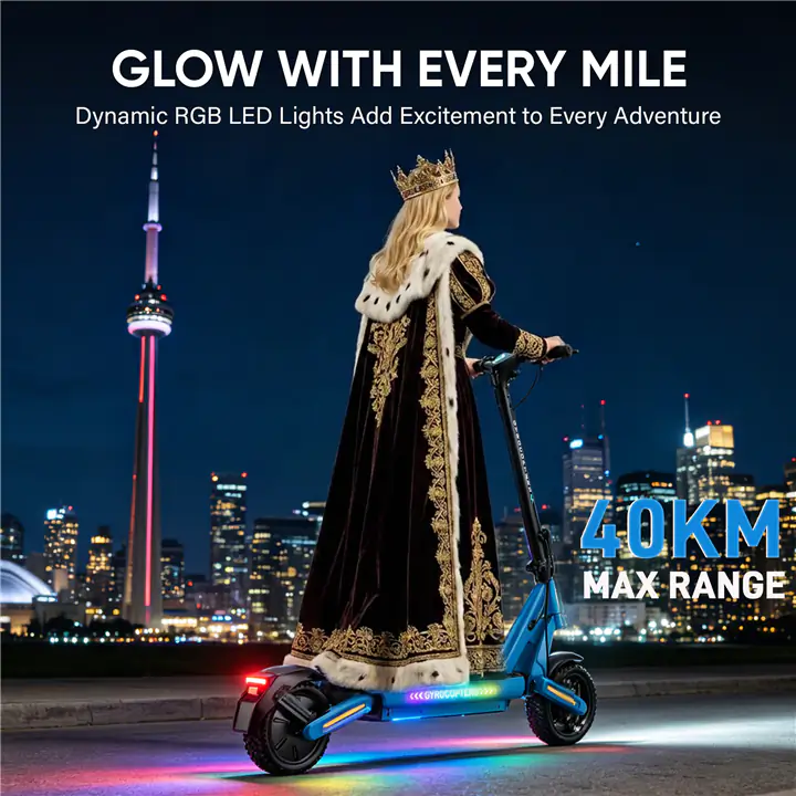 Gyrocopters Sceptre Foldable Electric Scooter for Adults