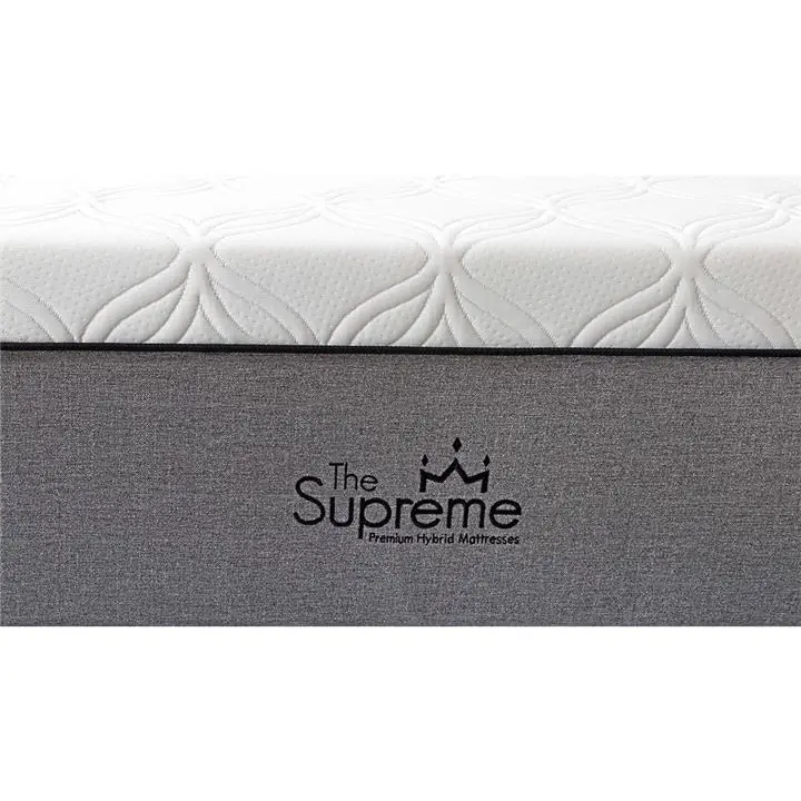 The Supreme Hybrid 13” King  Foam & Pocket Coil Mattress  Hypoallergenic Bamboo