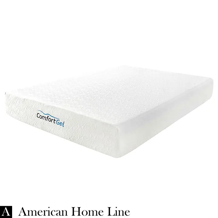 Comfort Gel 10" King Mattress 2in1 Set