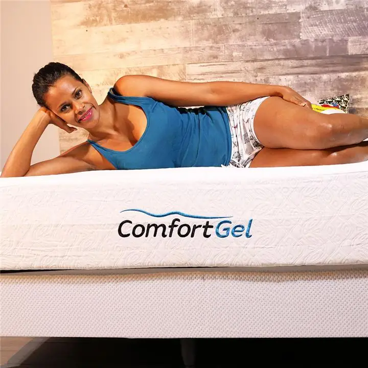 Comfort Gel 10” King Mattress  Set Includes: Mattress and 2-in-1 Bed & Box Spring