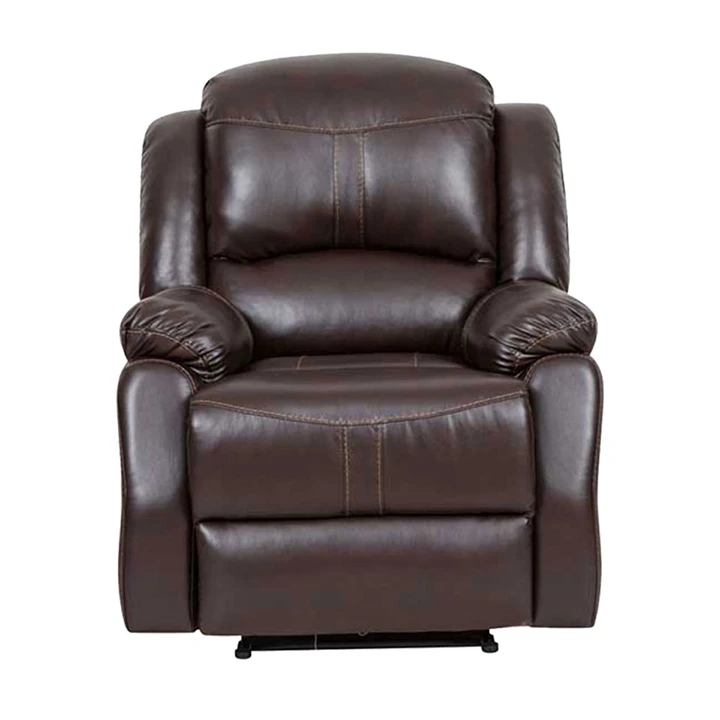 Lorraine Recliner Chair in Mocha Bonded Leather