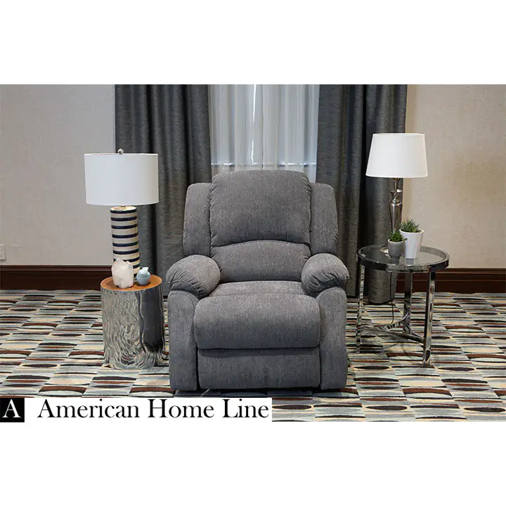 Crawford Luxury Recliner Chair in Grey