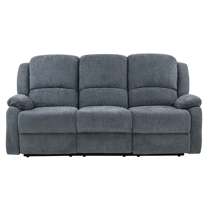 Crawford Recliner Sofa in Grey