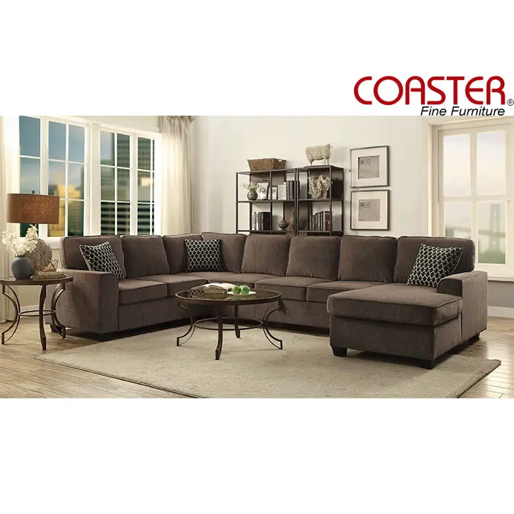 Provence Storage Sectional in Brown