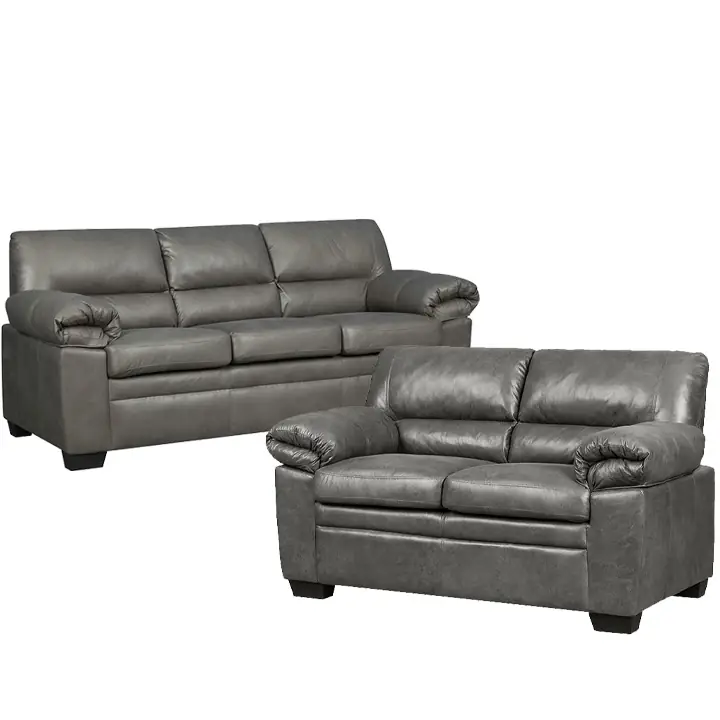 Jamieson 2PC Sofa and Loveseat in Pewter