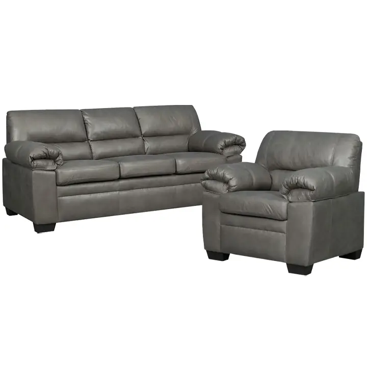 Jamieson 2PC Sofa and Chair in Pewter