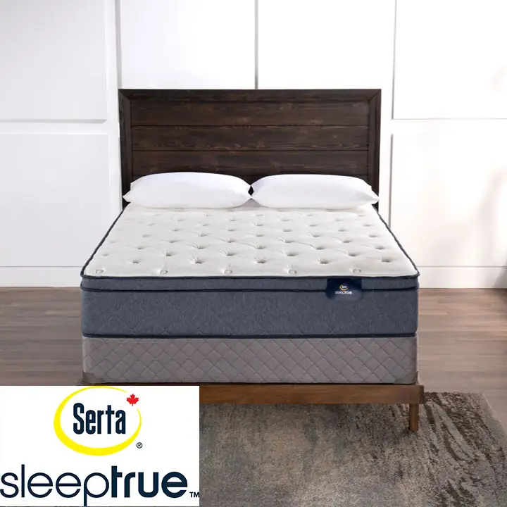 Colette 11.5" Eurotop Plush Pocket Coil Twin Mattress & Boxspring