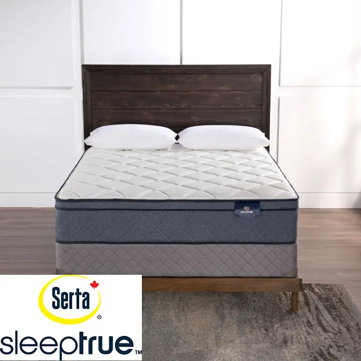 Bethanee 11.5" Eurotop Plush Pocket Coil Queen Mattress & Boxspring